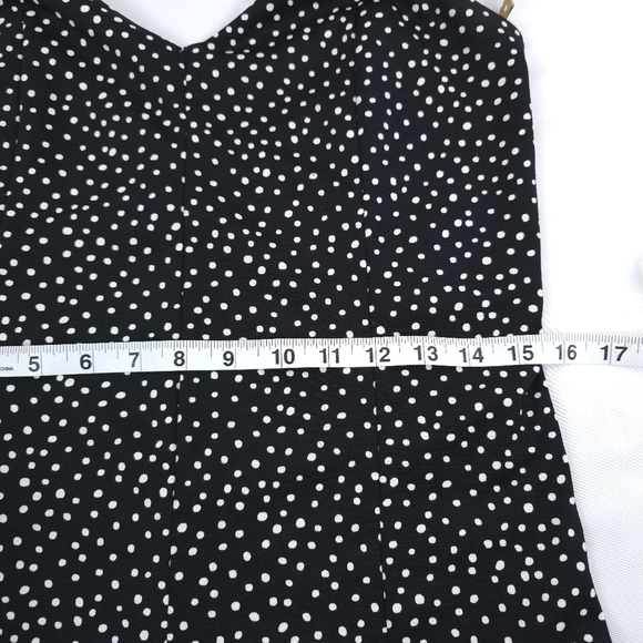 Zara Polkadot adjustable strap playsuit S - Picture 4 of 10